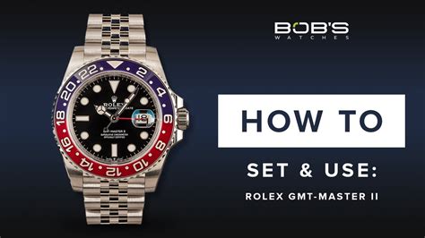 how to use the rolex gmt|rolex gmt manual.